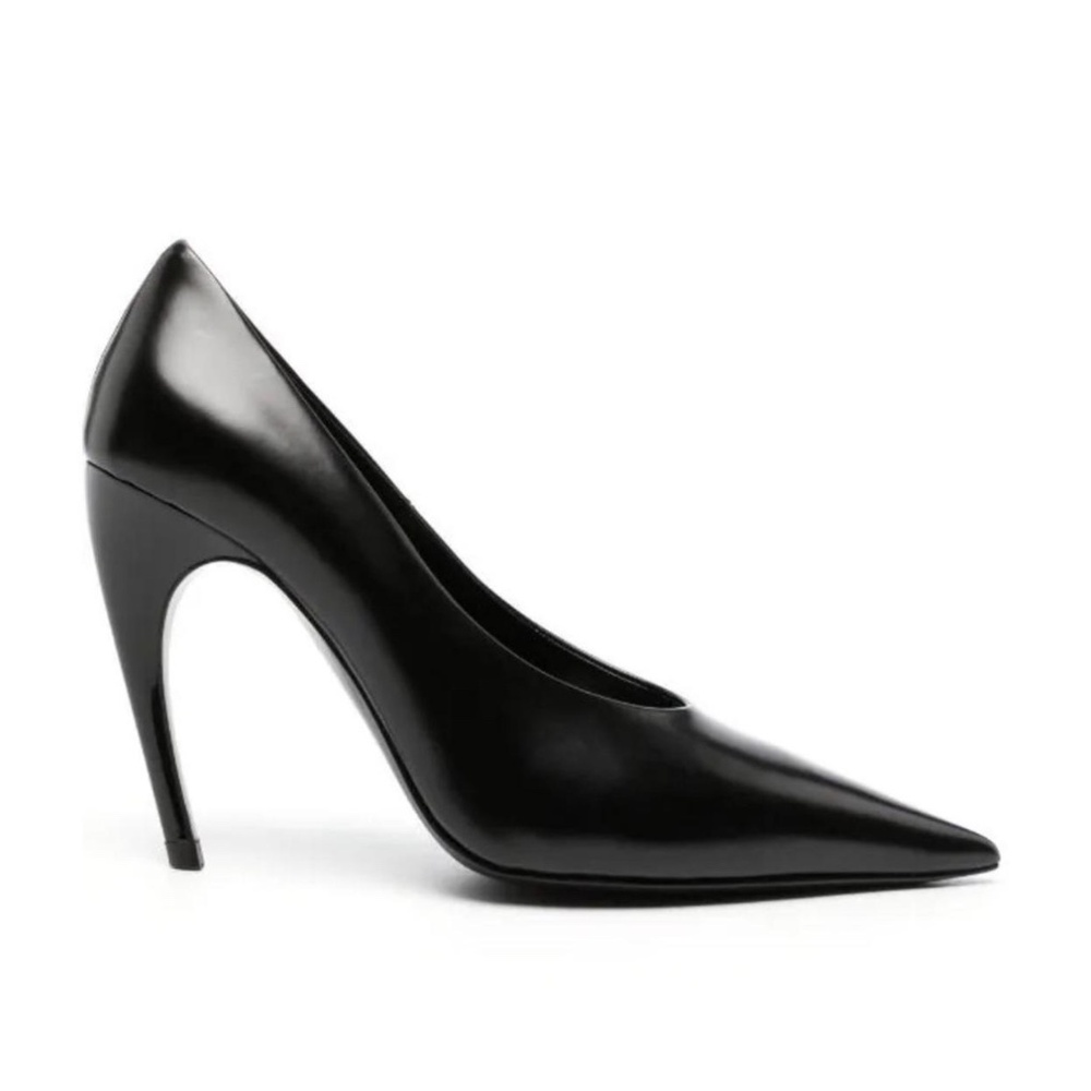 Nensi Dojaka Black Heeled Pumps size 38.5